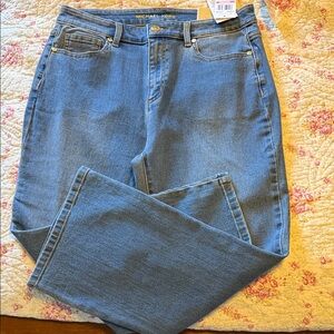 Michael Kors Women's Classic Blue Straight Leg Jeans